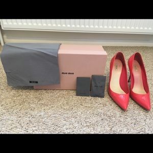 Miu miu Calzature Donna heels in Rosa size 38